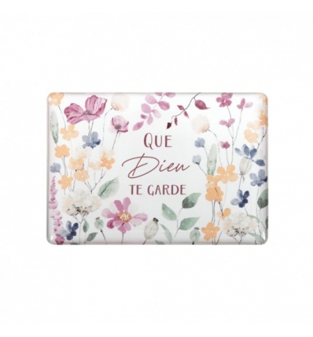 Magnet "Que Dieu te garde"
