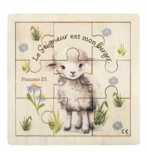 Puzzle en bois "Mouton"