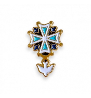 Pin's croix huguenote