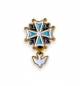 Pin's croix huguenote