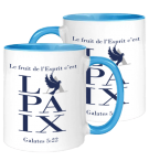 MUG Le fruit de l'esprit c'est la paix