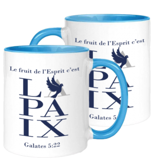 MUG Le fruit de l'esprit c'est la paix