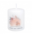 Bougie "Dieu est amour"