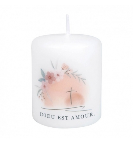 Bougie "Dieu est amour" Bougie "Dieu est amour"