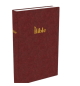 Bible Darby grand format, rigide brun-rouge