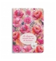 Carnet floral "Le Seigneur remplit ma vie de bonheur"