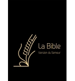 La Bible Version Semeur, avec gros caractères Couverture semi-souple textile noi
