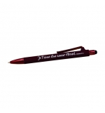 Stylo à bille avec stylet tactile marron
