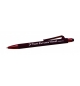 Stylo à bille avec stylet tactile marron