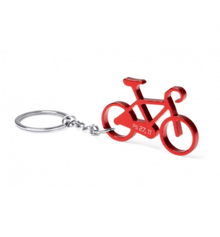 Porte-clé "Vélo" rouge