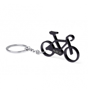 Porte-clé "Vélo" noir