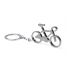 Porte-clé "Vélo" argenté