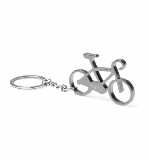 Porte-clé "Vélo" argenté