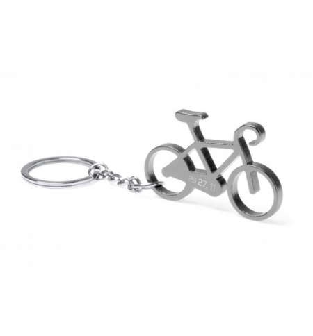 Porte-clé "Vélo" argenté