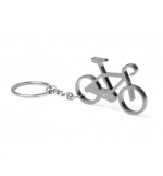 Porte-clé "Vélo" argenté