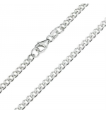 Chaîne gourmette argent 925 (70cm)