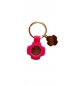 Porte clés Croix/JHS Rose
