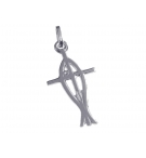 Pendentif Ichtus-Argent 925%