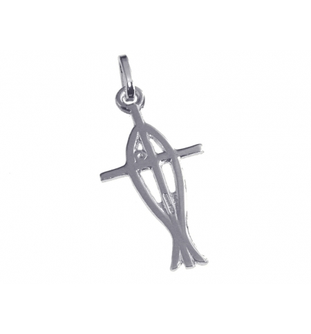 Pendentif Ichtus-Argent 925% Pendentif Ichtus-Argent 925%