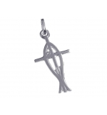 Pendentif Ichtus-Argent 925%
