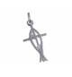 Pendentif Ichtus-Argent 925%
