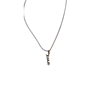 Collier avec pendentif "Jésus" inox