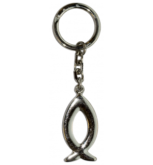 Porte-clef Ictus - métal 