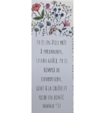  Signet Jardin Fleurit avec verset Néhémie 9v17