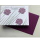 Carte Double Ciboulette avec verset 2 Corinthiens 12v9