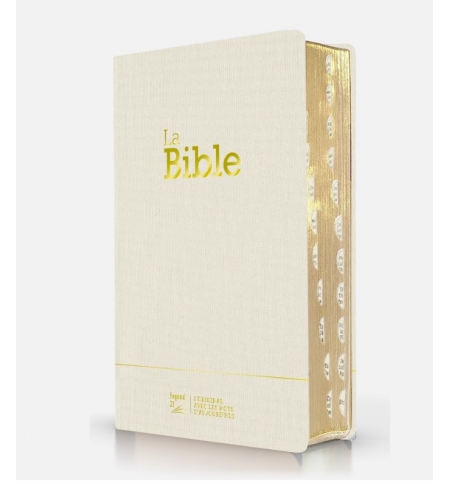 Bible Segond 21 compacte (Premium Style) couverture souple toile blanche, avec t Bible Segond 21 compacte (Premium Style) couverture souple toile blanche, avec t