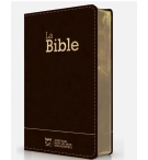 Bible Segond 21 compacte (Premium Style) couverture souple, cuir anthracite, ave