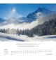 Calendrier montagnes beautés naturelles 2026