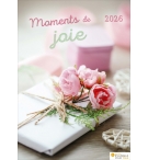 Calendrier moments de joie 2026 - 1 case par jour avec 12 photos de fleurs
