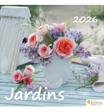 Calendrier jardins 2026- A poser - 12 photos couleurs avec versets