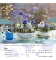 Calendrier jardins 2026- A poser - 12 photos couleurs avec versets