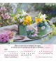Calendrier jardins 2026- A poser - 12 photos couleurs avec versets