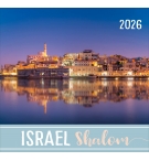 Calendrier Israël shalom 2026 - A poser - 12 photos couleurs avec versets