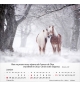 Calendrier chevaux 2026 - A poser - 12 photos couleurs avec versets