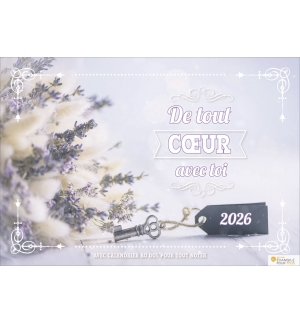 Calendrier de tout coeur avec toi 2026