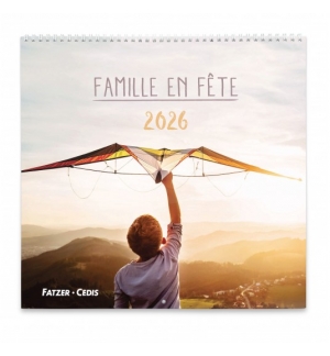 Calendrier Famille en fête - 2026