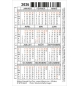 Carte calendrier Paysage 2026