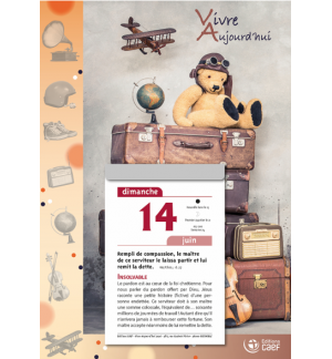 Vivre aujourd'hui 2026 - Bloc et plaque