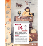 Vivre aujourd'hui 2026 - Bloc et plaque