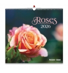 Calendrier 2026 - Roses Mural (grand format)