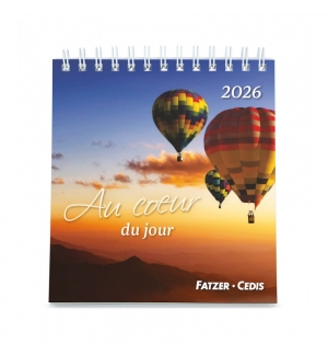 Calendrier Au coeur du jour 2026