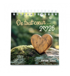Calendrier De tout coeur 2026