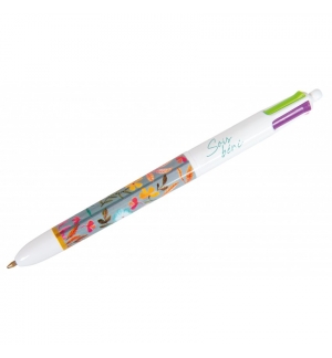 Stylo à bille "Sois béni" 4 couleurs