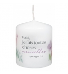 Bougie de table Mot d'ordre 2026