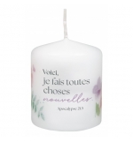 Bougie de table Mot d'ordre 2026