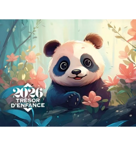 Trésor d’Enfance mural 2026 (panda) 6-11 ans
